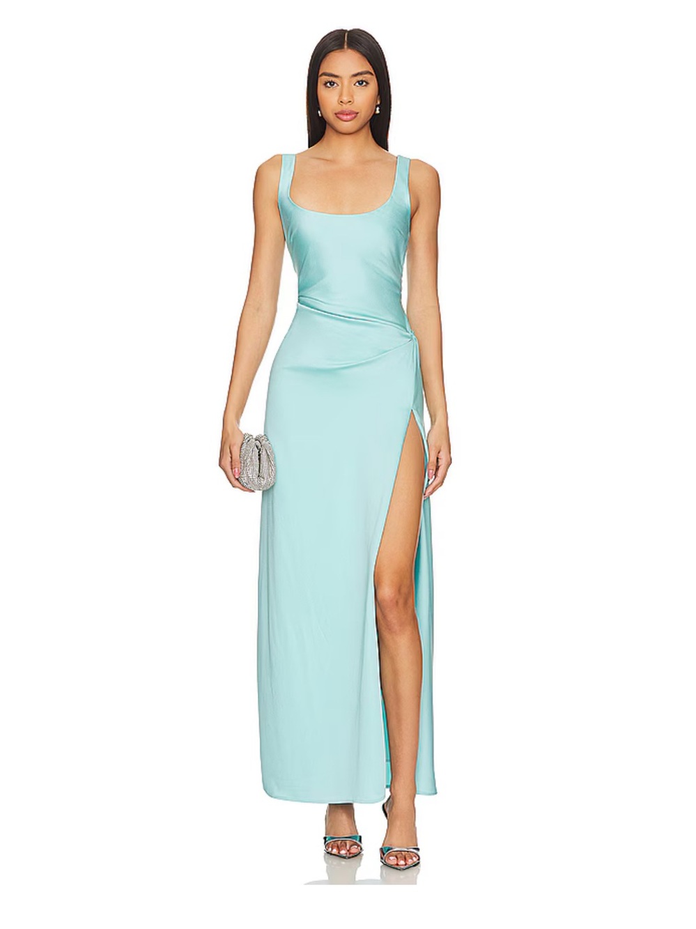 NWT ANNA QUAN Etta Dress in Electric Teal